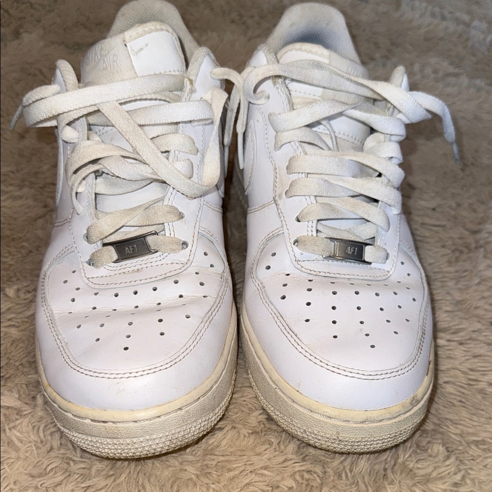 Nike Air Force 1 AF-1 White l Sneakers 9 - Picture 4 of 7